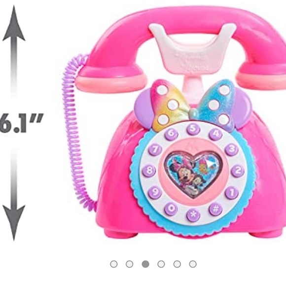 Like new! Minnie Mouse telephone toy - Picture 4 of 4